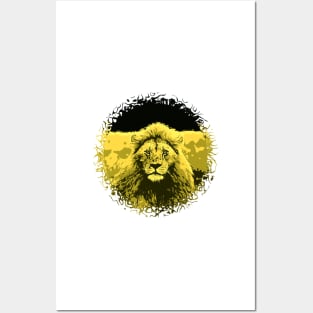 Lion Stare Posters and Art